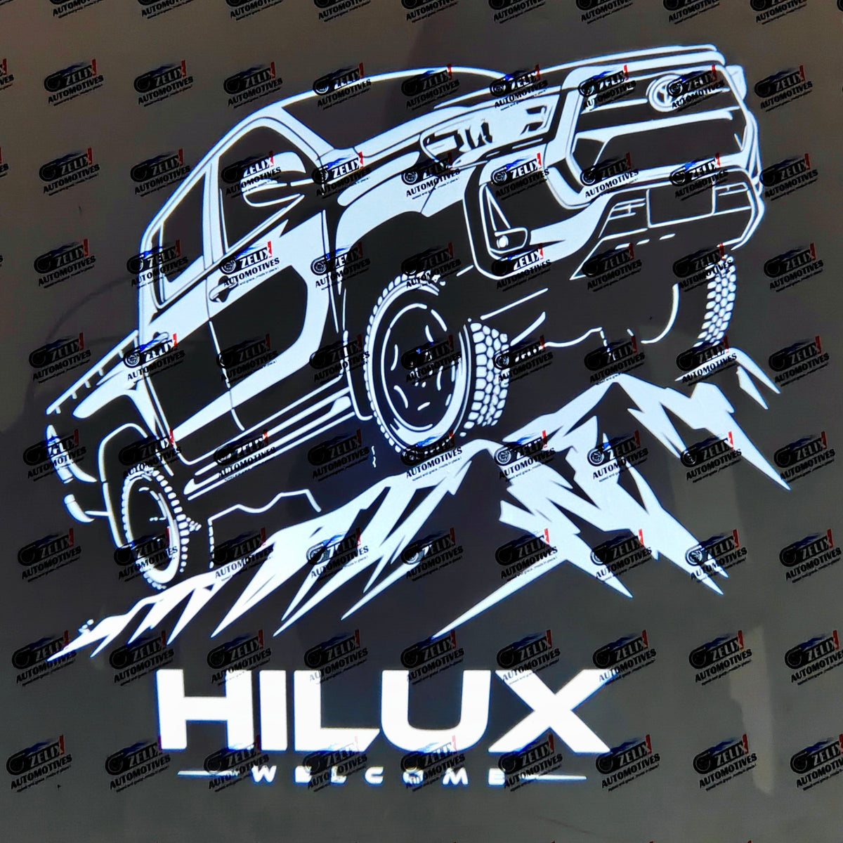 Cardi Dynamic Welcome Lights For Toyota Hilux, Fortuner & Hycross