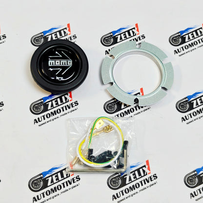 MOMO Prime Series Steering Wheel | Deep Dish & Flat Design