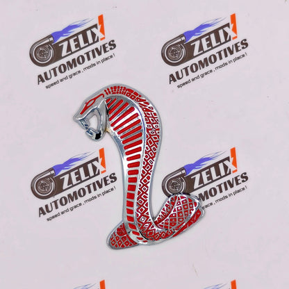 Shelby Cobra Car Stickers | Metallic Finish