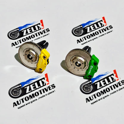 Brembo Disc AC Vent Car Air Freshener – Universal Clip-On Perfume
