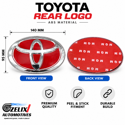 Toyota Replacement Logos (Pair) | Front & Rear