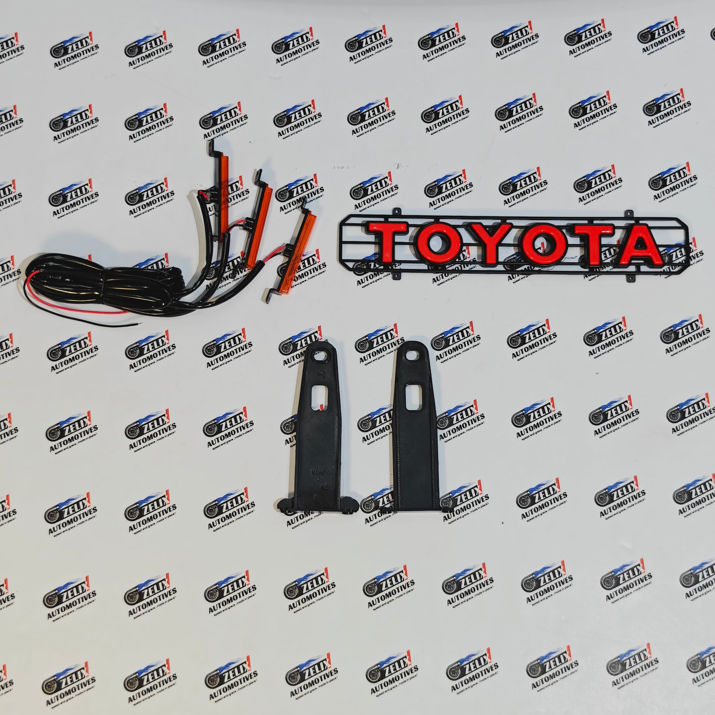 Toyota Fortuner GR Sport Front Grill with LED Light | Compatible With 2012 to 2016