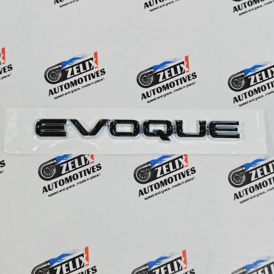 Range Rover Evoque Rear Letter Emblems