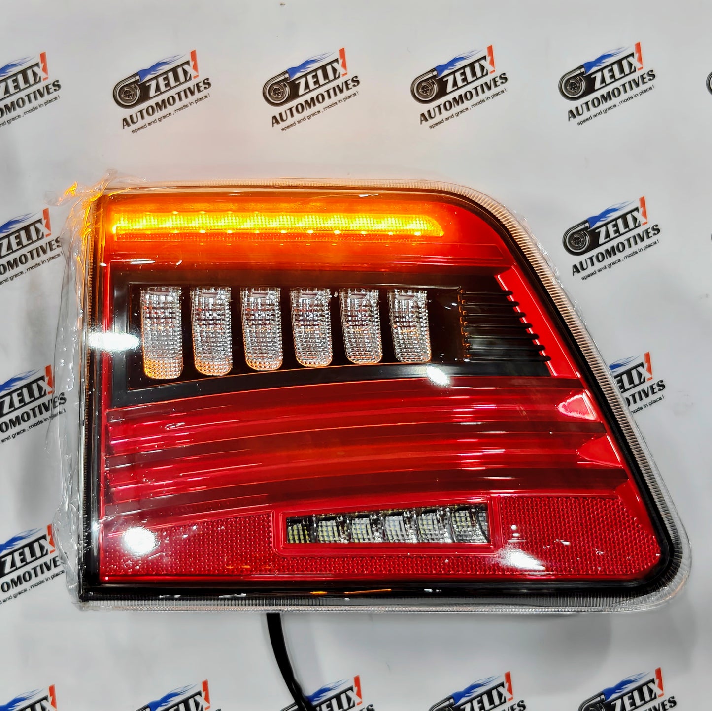 Toyota Fortuner Type-2 Dodge-Style LED Tail Lights (2012-2016)