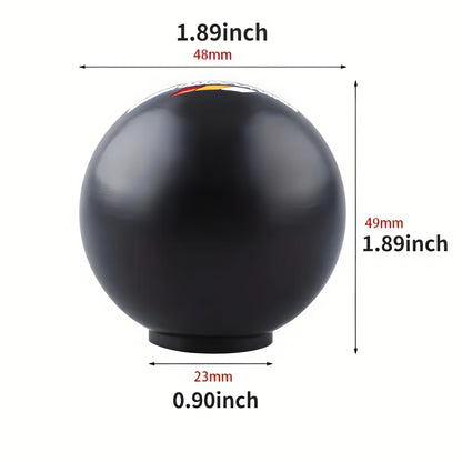 Mugen Power Round Ball Gear Shift Knob – Universal Fit