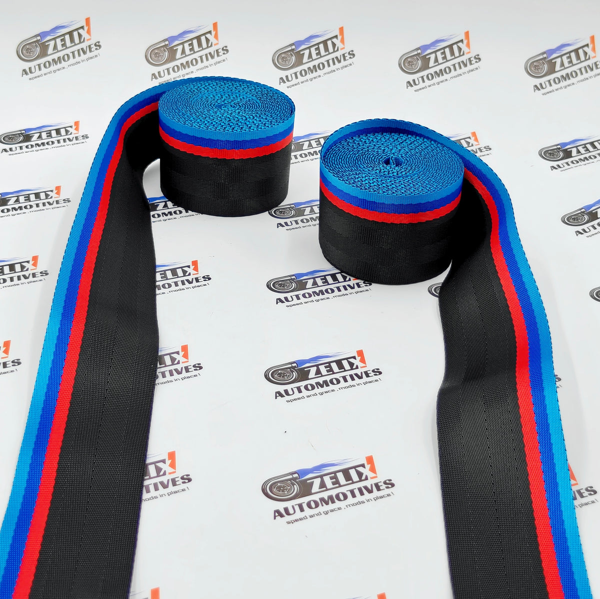 BMW M-Style Seat Belts (Pair) | Stock Replacement