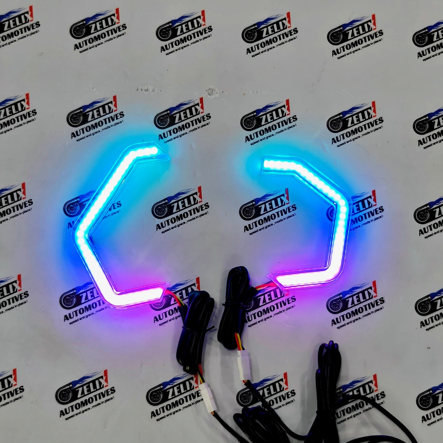 Angle Eyes LED DRLs with Welcome Feature | Universal Fit Set of 4