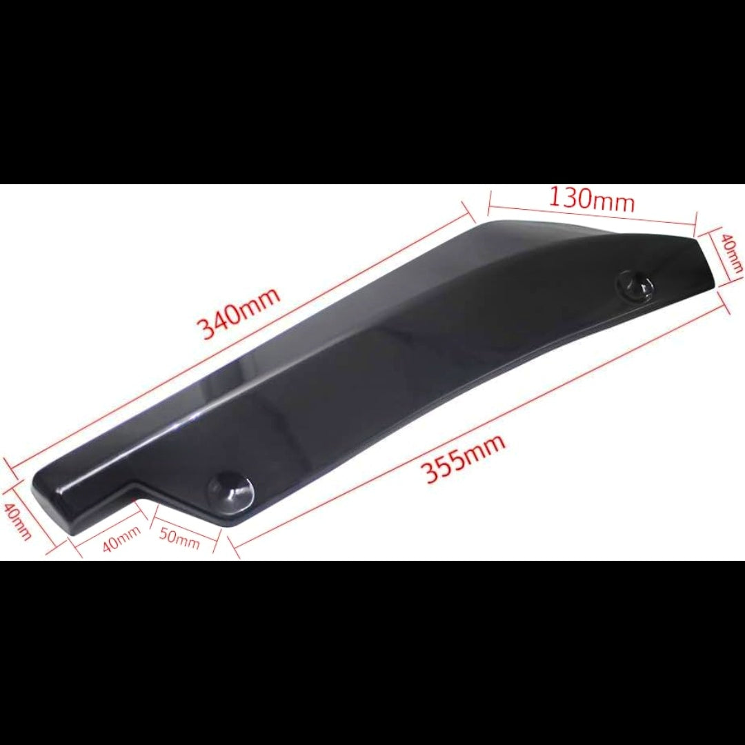 Universal Rear Bumper Splitter | Premium rear-end appearance