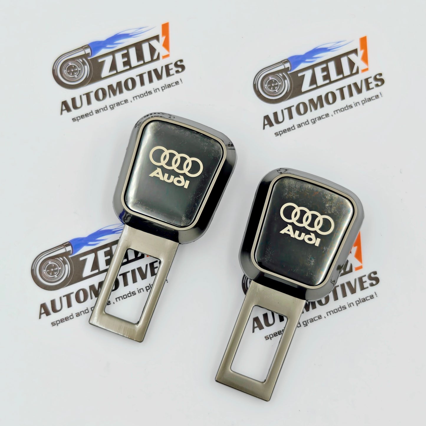 Seat Belt Buckle Clips (Pair) | Fits BMW,Mercedes & Audi