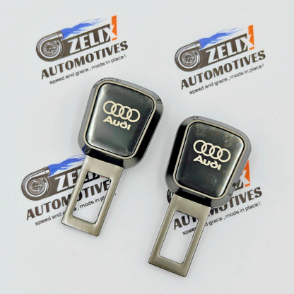 Seat Belt Buckle Clips (Pair) | Fits BMW,Mercedes & Audi