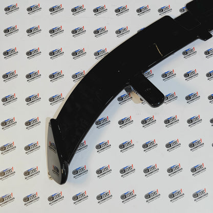 Universal Hatchback V-Cut Style Rear Spoiler | Premium Glossy Black Finish