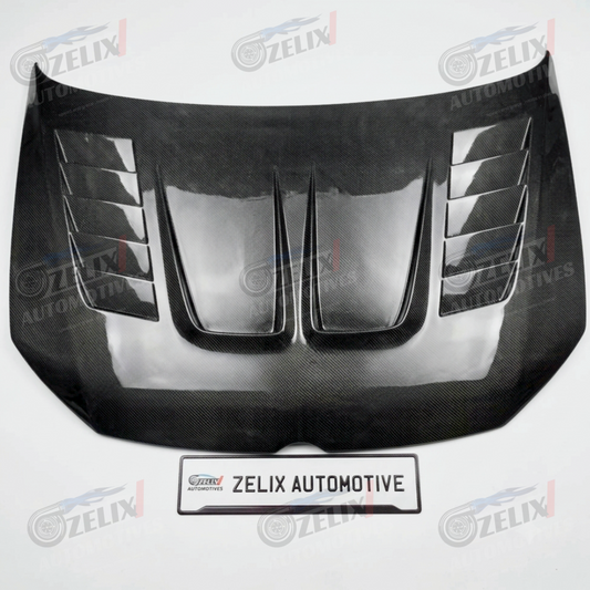 VW Polo 4-Vent Design Hood | Original Carbon Fiber