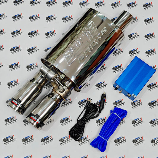 Borla Valvetronic Exhaust | Dual Tip (Carbon)