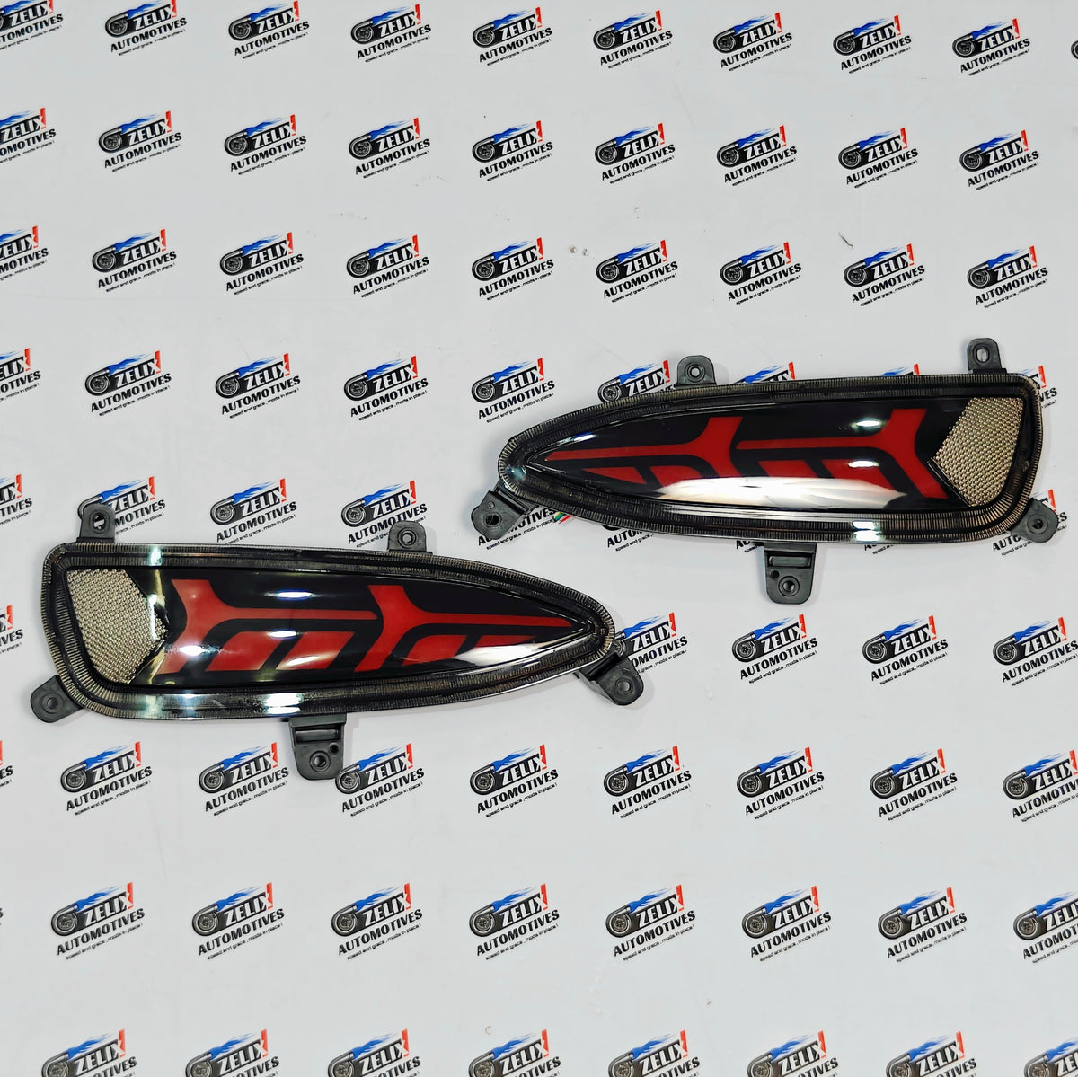 Hyundai i20 Elite LED Reflector Lights | Matrix Style Rear Bumper Lamp (2018+)