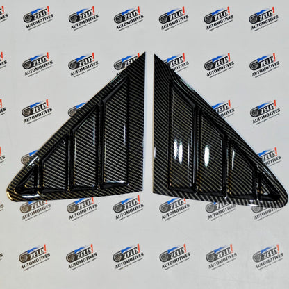 VW Virtus & Skoda Slavia Window Louvers | Aggressive Side Profile
