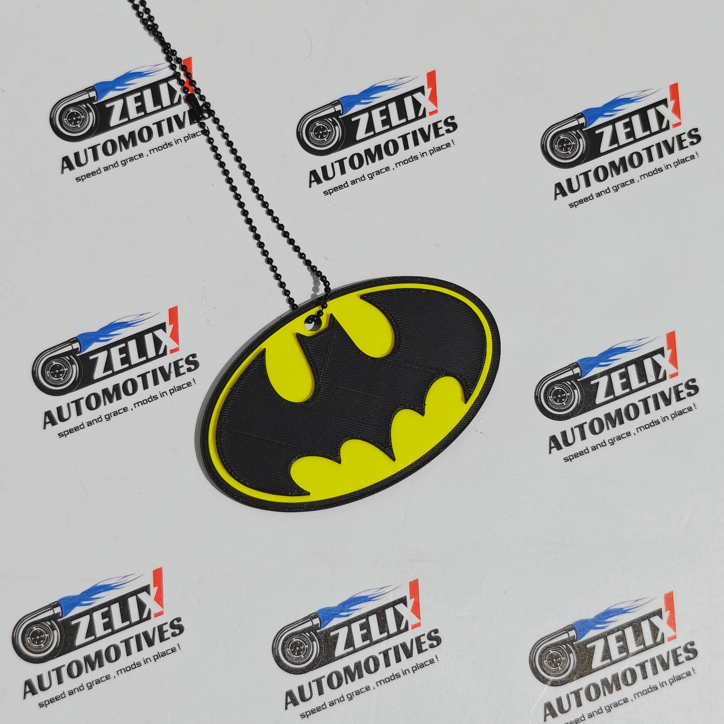 Heroes Edition Mirror Hanging | 3D Texture