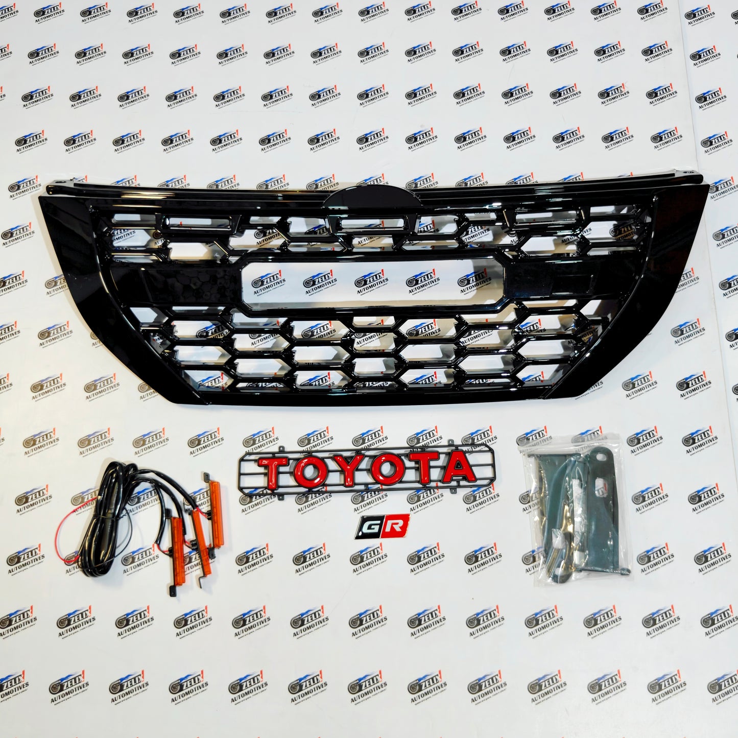 Toyota Innova GR Style Front Grill  | Premium Aftermarket ABS ( Fits 2012-2016 Models )
