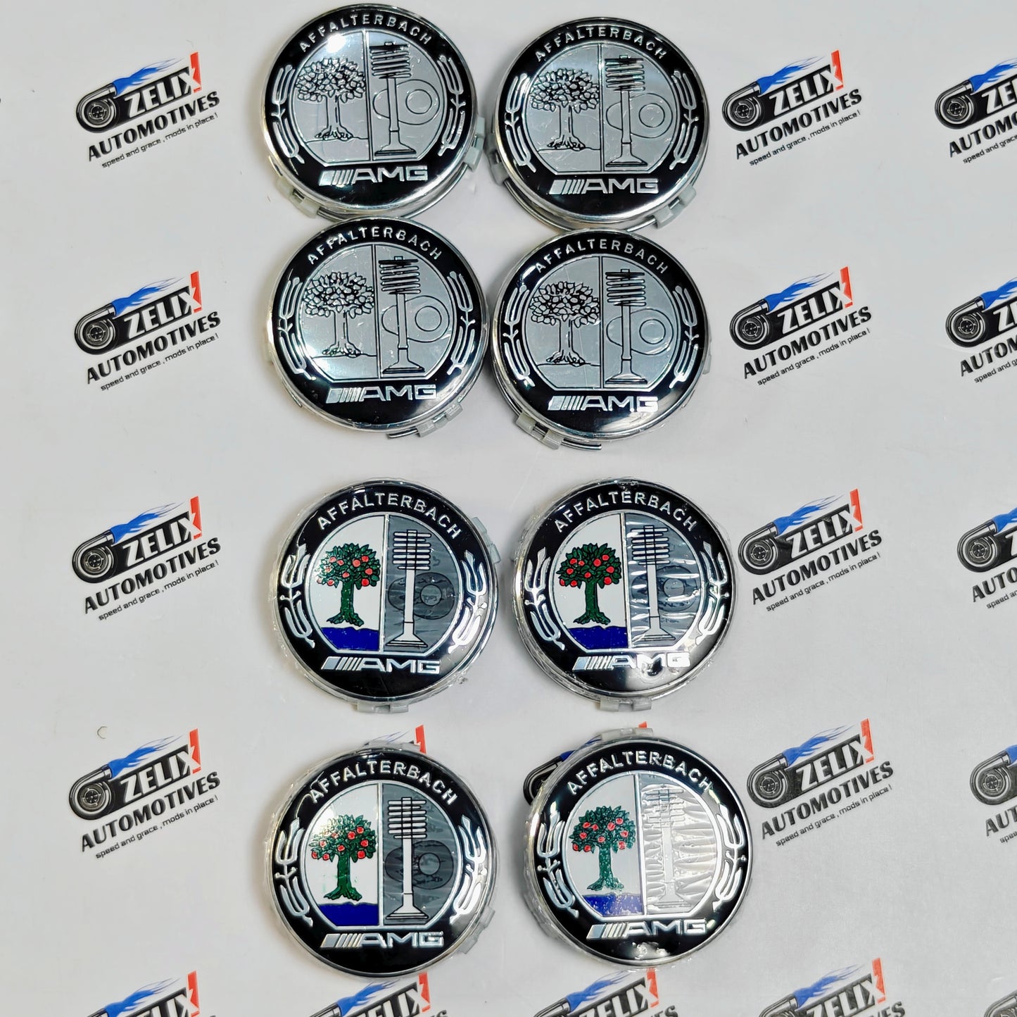 AMG Traditional Affalterbach Wheel Caps | Outer Diameter 77-mm