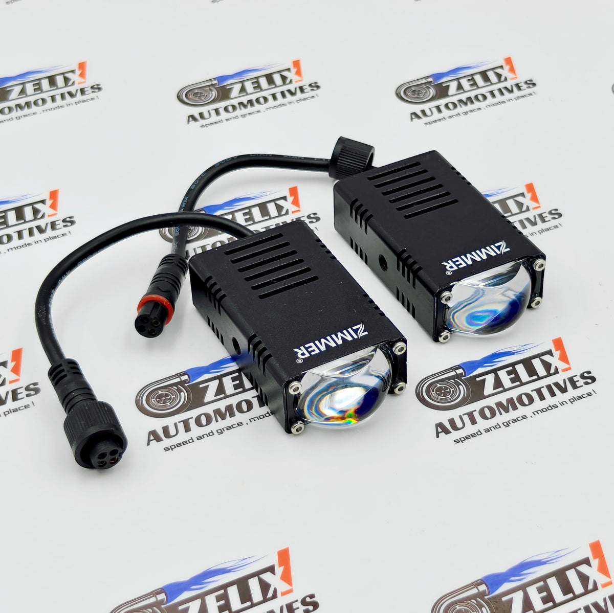 Zimmer ZM1 Compact Series LED Projector | Blue Lens | Dual Color