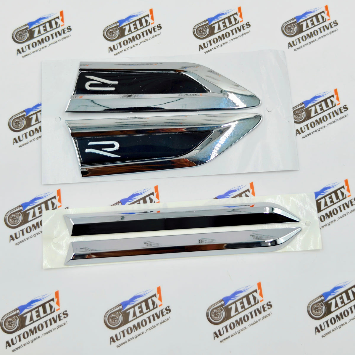 VW Polo R-Logo Fender Badges Set of 2 | Golf-Inspired