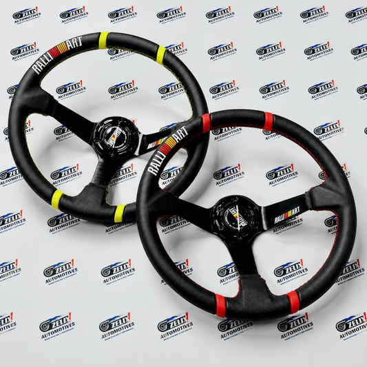 Ralliart  Carbon Edition Steering Wheel (14-Inch) – Universal Racing Style