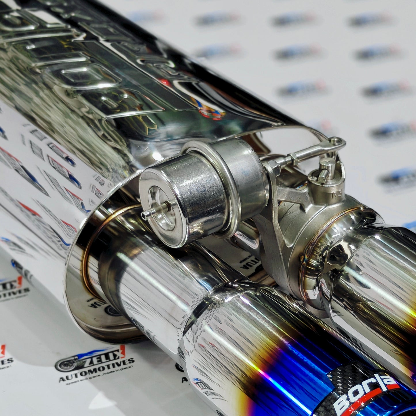 Borla Valvetronic Exhaust | Dual Tip (Burnt)