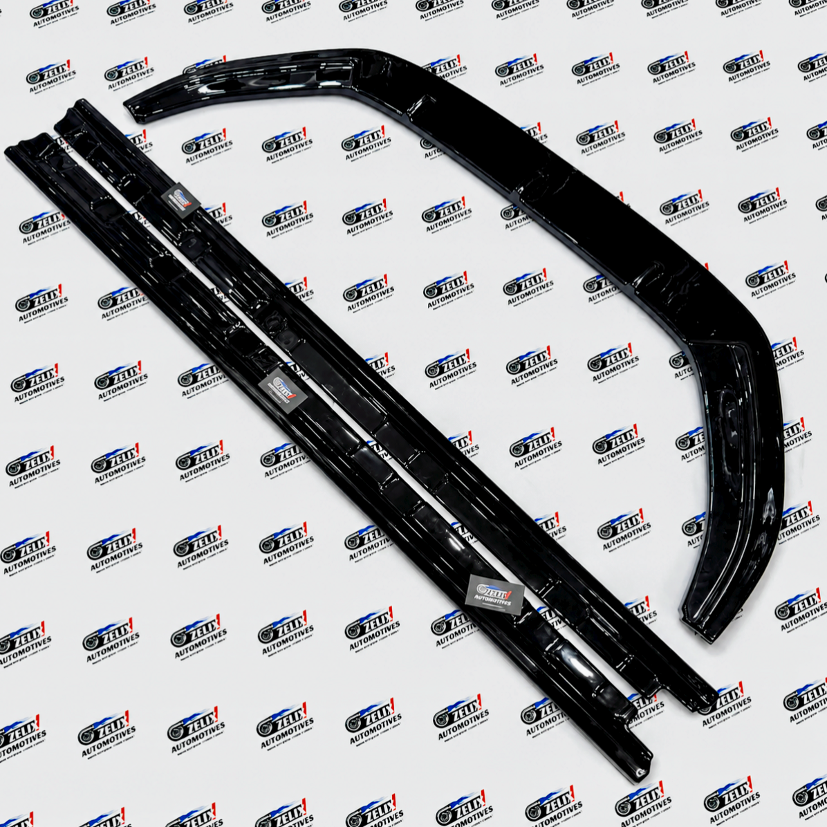 VW Virtus & Skoda Slavia Side Skirts & Front Splitter Kit