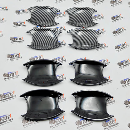 Toyota Fortuner & Hilux Door Handle Bowl Covers | GR-Sport Carbon Finish (Set of 4)