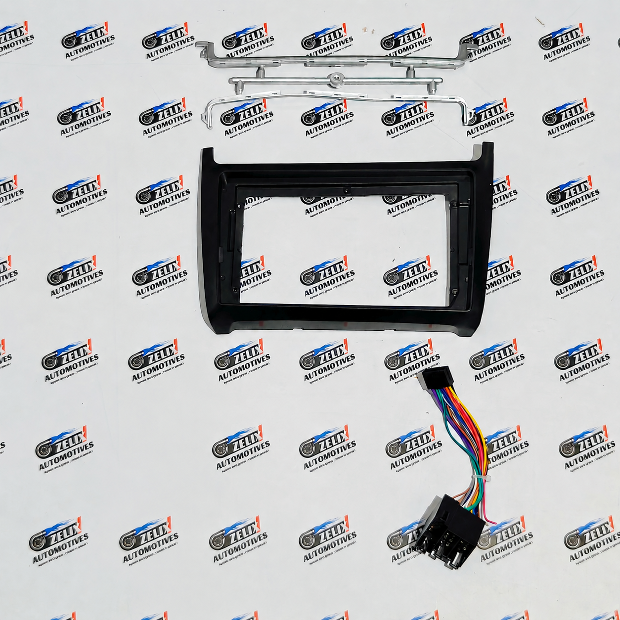 VW Polo Infotainment Frame with Wiring Harness | 9-inch
