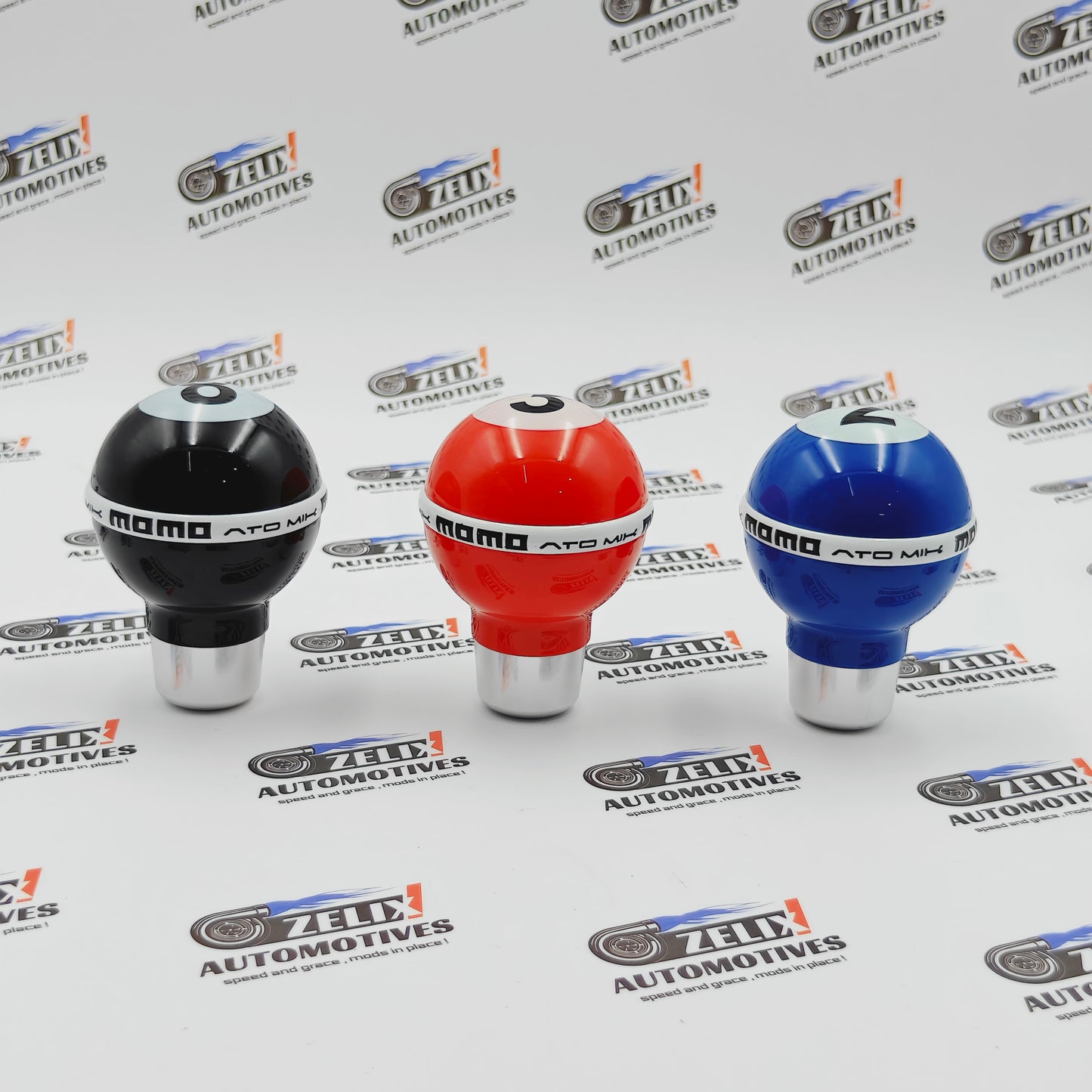 MOMO Snooker Ball Design Gear Knob | Universal Fit