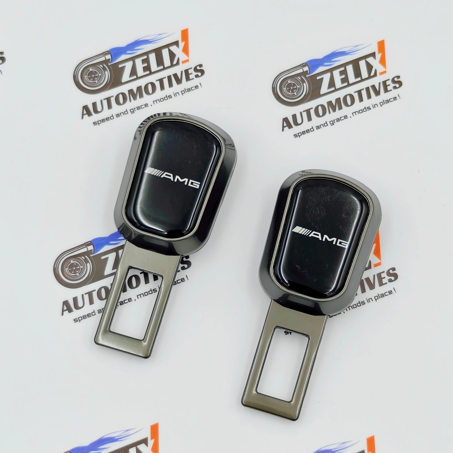 Seat Belt Buckle Clips (Pair) | Fits BMW,Mercedes & Audi
