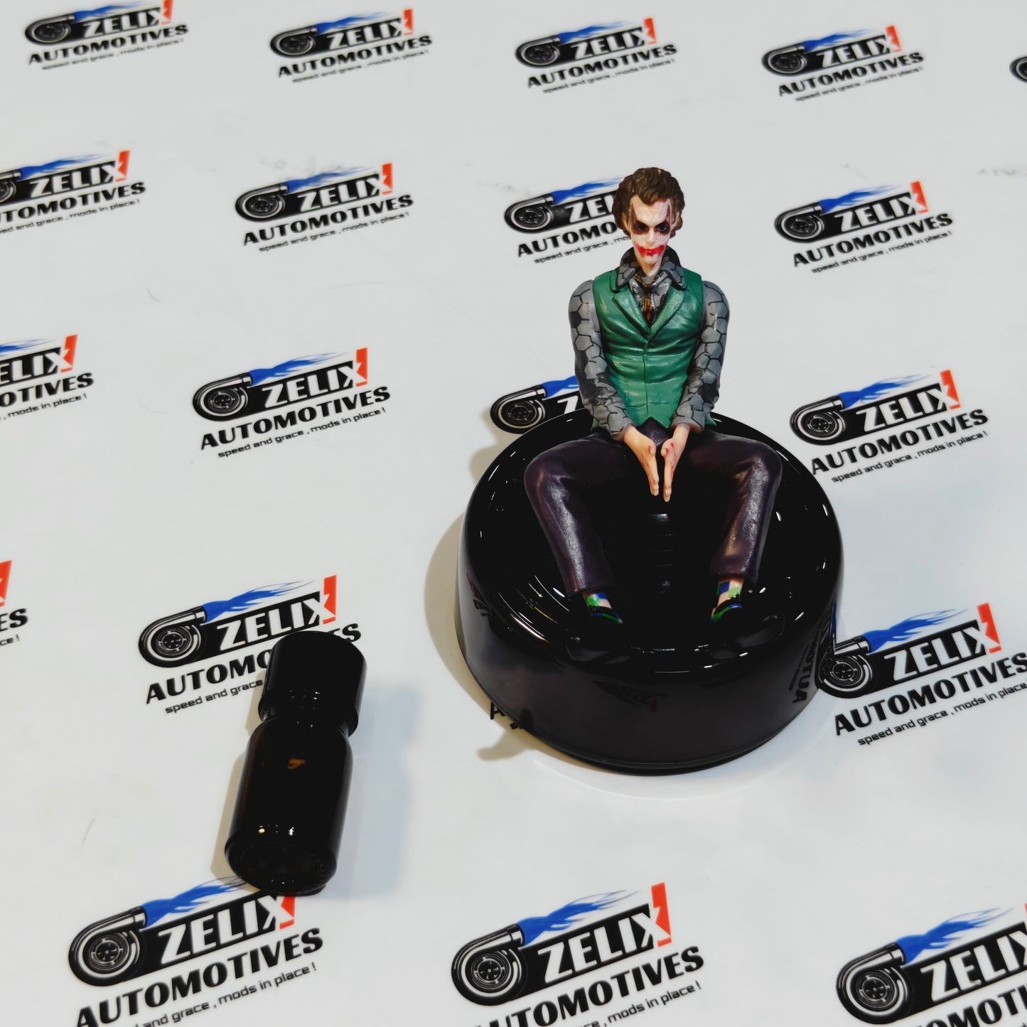 Joker Dashboard Car Air Freshener Rotating Ornament | Solar Technology