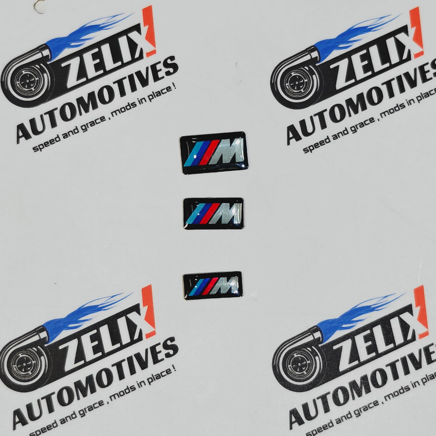 BMW M-Performance Rim Wheel & Steering Badges
