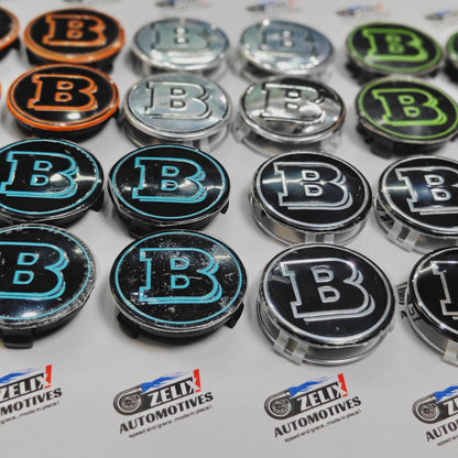 Mercedes Benz Brabus Wheel Caps | Outer Diameter 76.6-mm