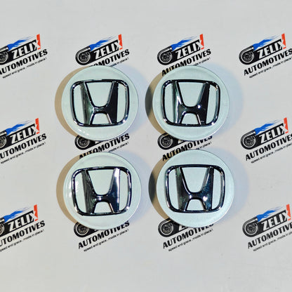 Honda Wheel Center Caps Set of 4 | Outer Diameter 68 & 69 mm