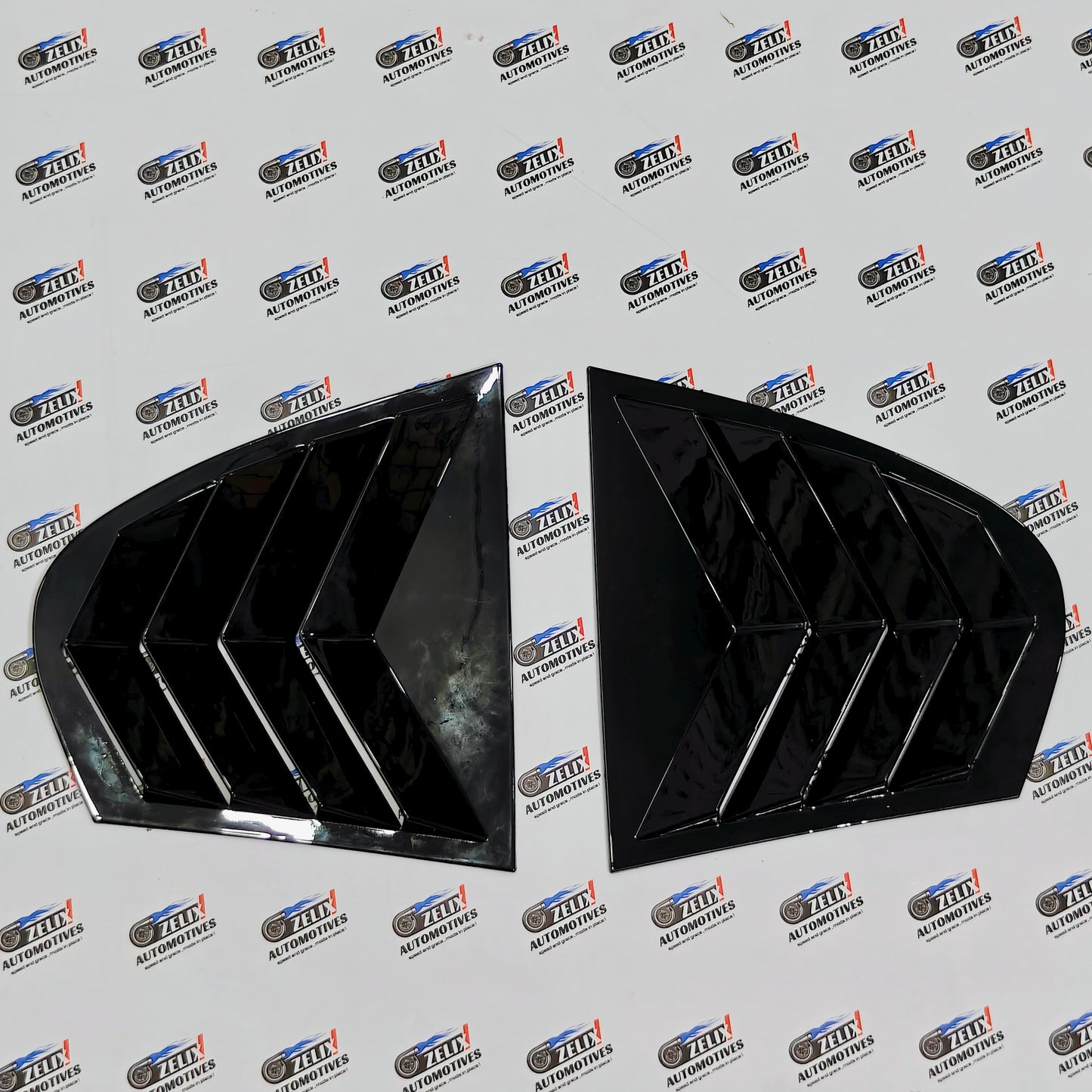 BMW 5-Series E60 Side Window Louvers