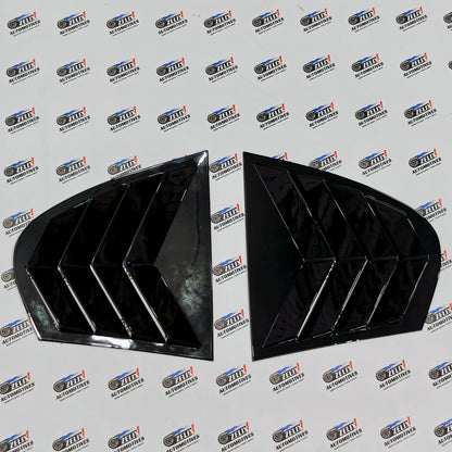 BMW 5-Series E60 Side Window Louvers
