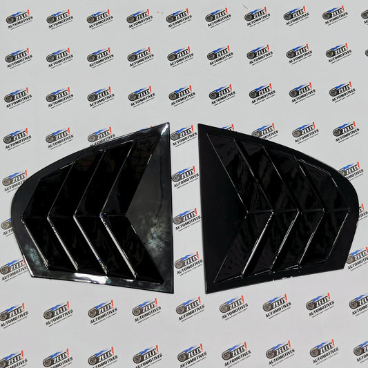 BMW 5-Series E60 Side Window Louvers