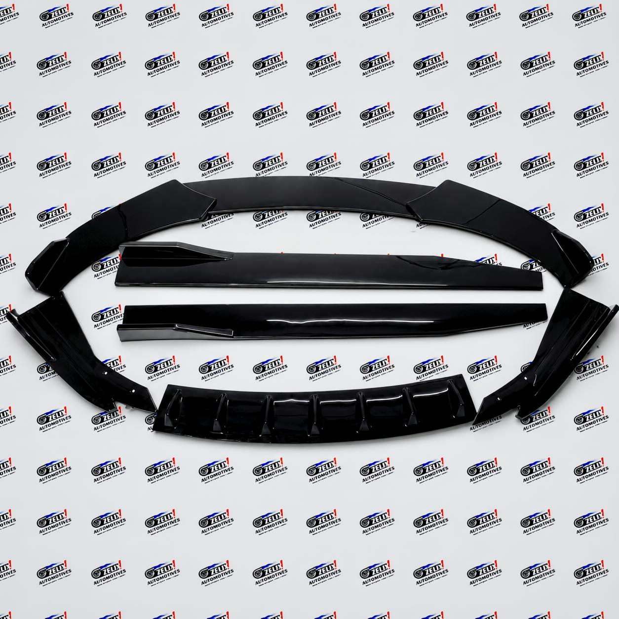 Universal Full Body Kit | Front Splitter, Side Skirts & Rear Diffuser