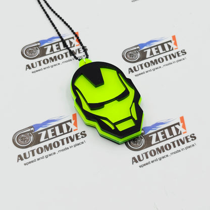 Neon Fluorescent Car Mirror Hanging | Marvel & DC Collection