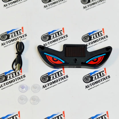 Evil Eye LED Car Window Light | Solar & USB Rechargeable