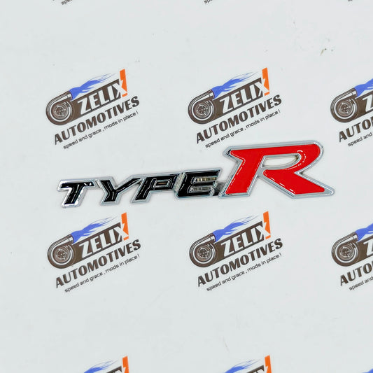 Type-R Sticker For Honda Cars
