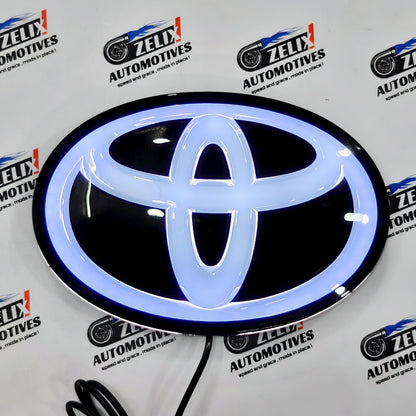 Toyota Front Grill Logo | Replacement Glowing LED Emblem