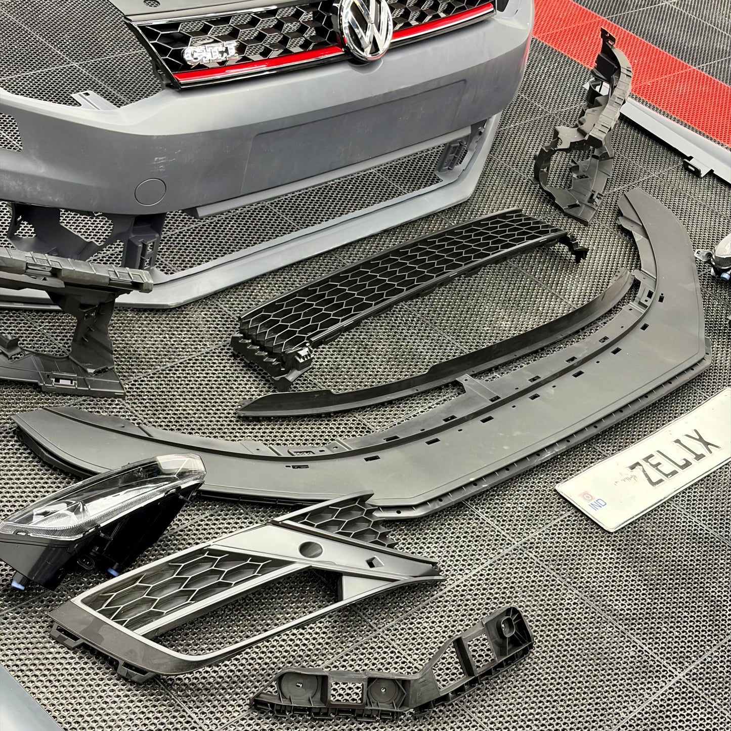 VW Polo GTI-Inspired Full Body Kit (Imported) | Compatible 2010+ (Unpainted)