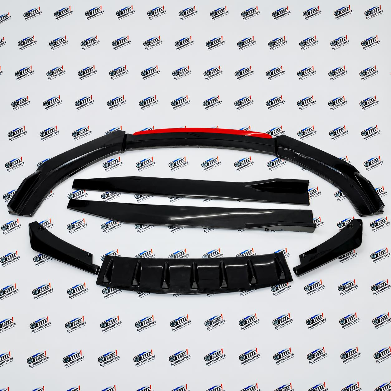 Universal Full Body Kit | Front Splitter, Side Skirts & Rear Diffuser