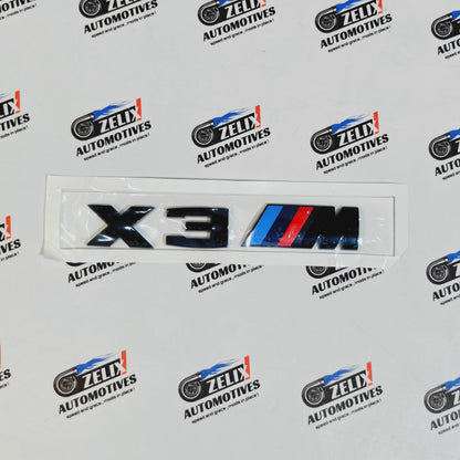 Rear Emblem BMW M-Performance X-Series