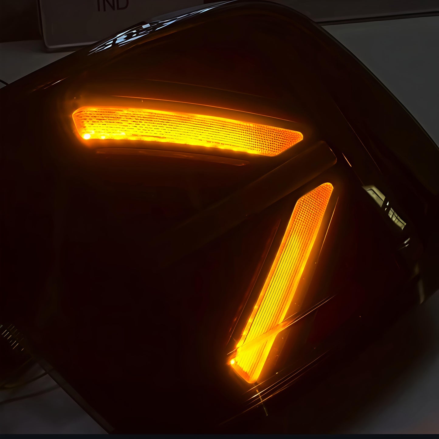 VW POLO Union-Style Tail Lights | Aftermarket Tail Lights With Welcome Feature Smoked+Red Finish