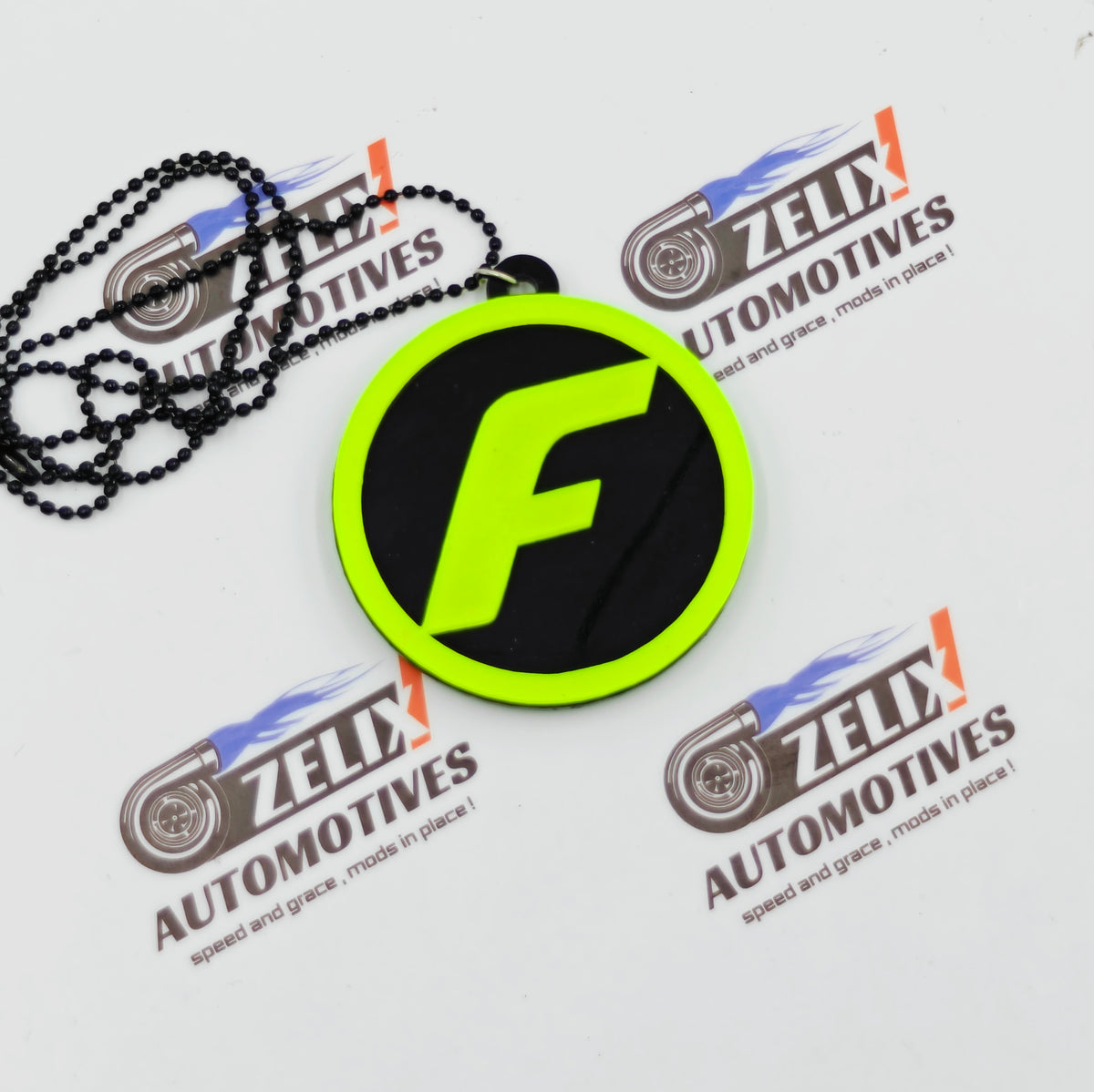 Neon Fluorescent Car Mirror Hanging For Ford,Nissan,Mitsubishi & Chevrolet