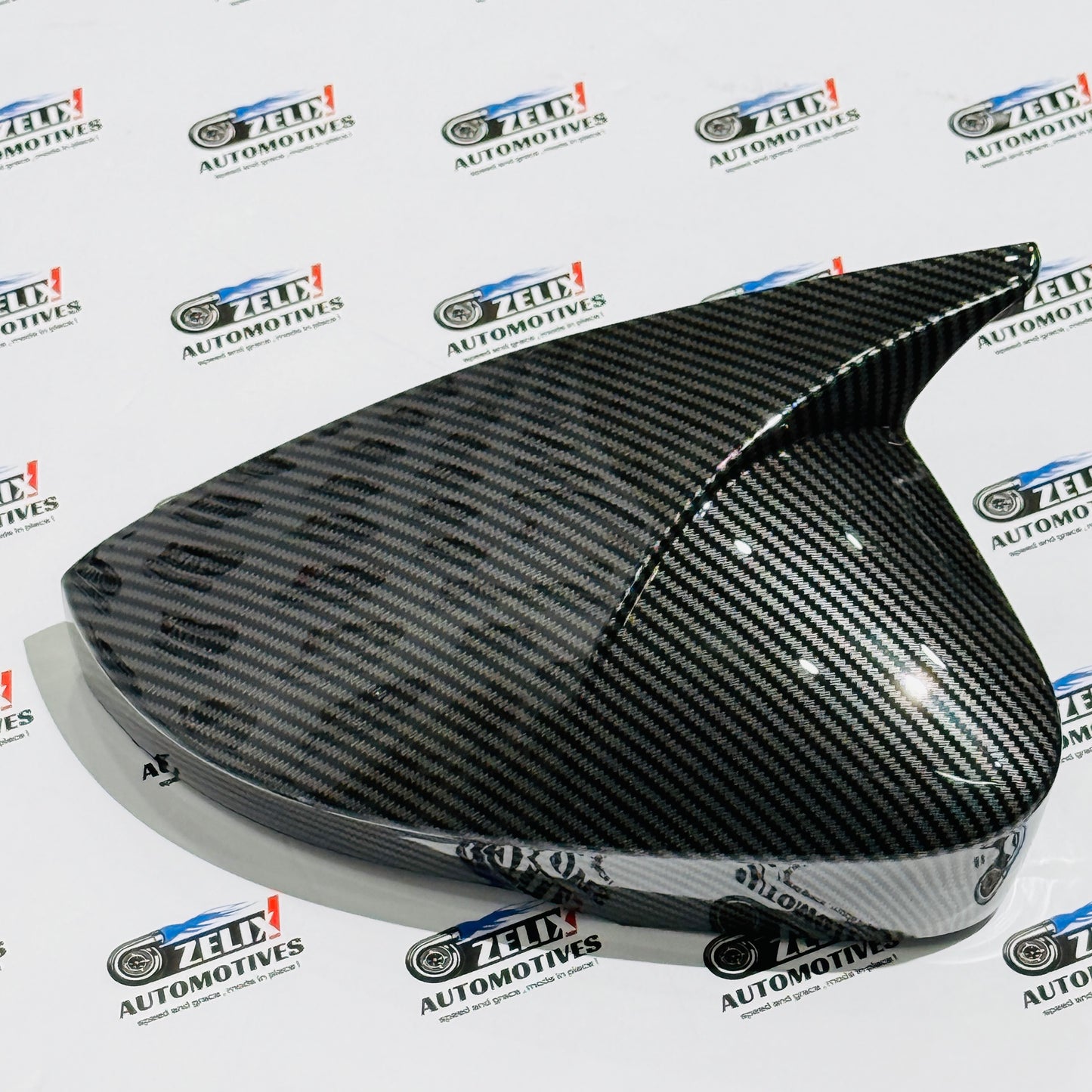 VW Virtus & Skoda Slavia Batman-Style Mirror Covers | Also Compatible with Taigun & Kushaq