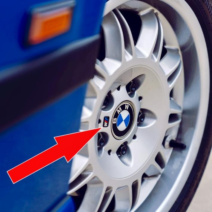 BMW M-Performance Rim Wheel & Steering Badges